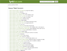 Tablet Screenshot of it.lyricbus.com